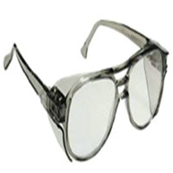 GLASSES,AEROSITE, SLATE FRAME,CLEAR LENS, 10/BX - Clear Lens